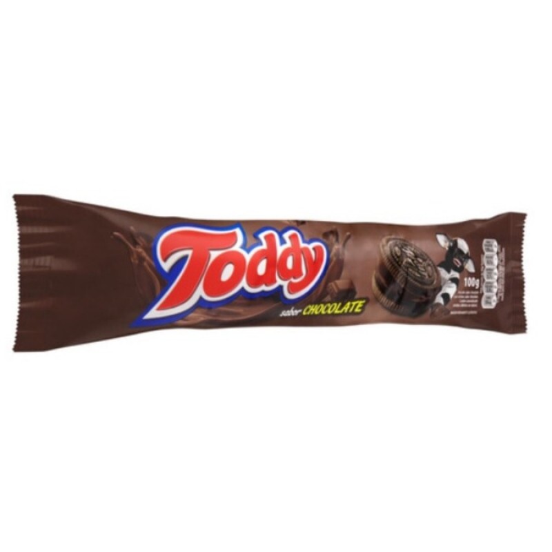 Bolacha Recheada TODDY Chocolate - Pacote 100g