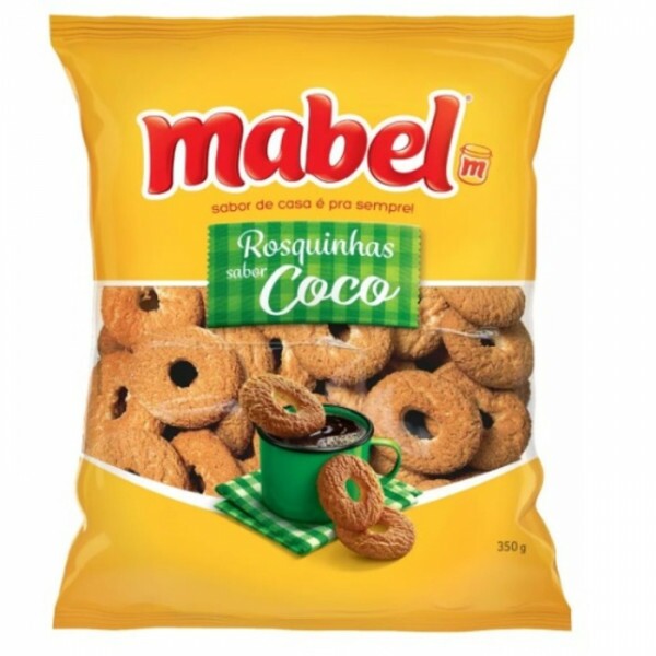 Rosquinha sabor Coco Mabel - Pacote 300g