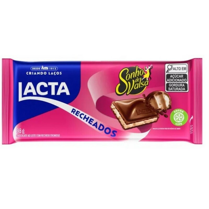 Chocolate Branco LACTA Sonho de Valsa - Barra 98g