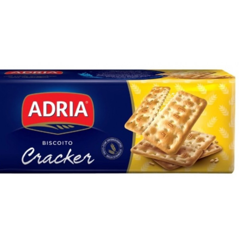 Biscoito Cream Cracker Adria - Pacote 170g